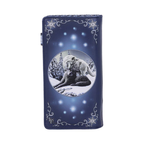 Lisa Parker Snow Kisses Wolf Embossed Purse - Purses at Gift Moments