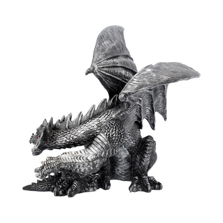 Obsidian Dragon Figurine 25cm - Figurines Medium (15-29cm) at Gift Moments