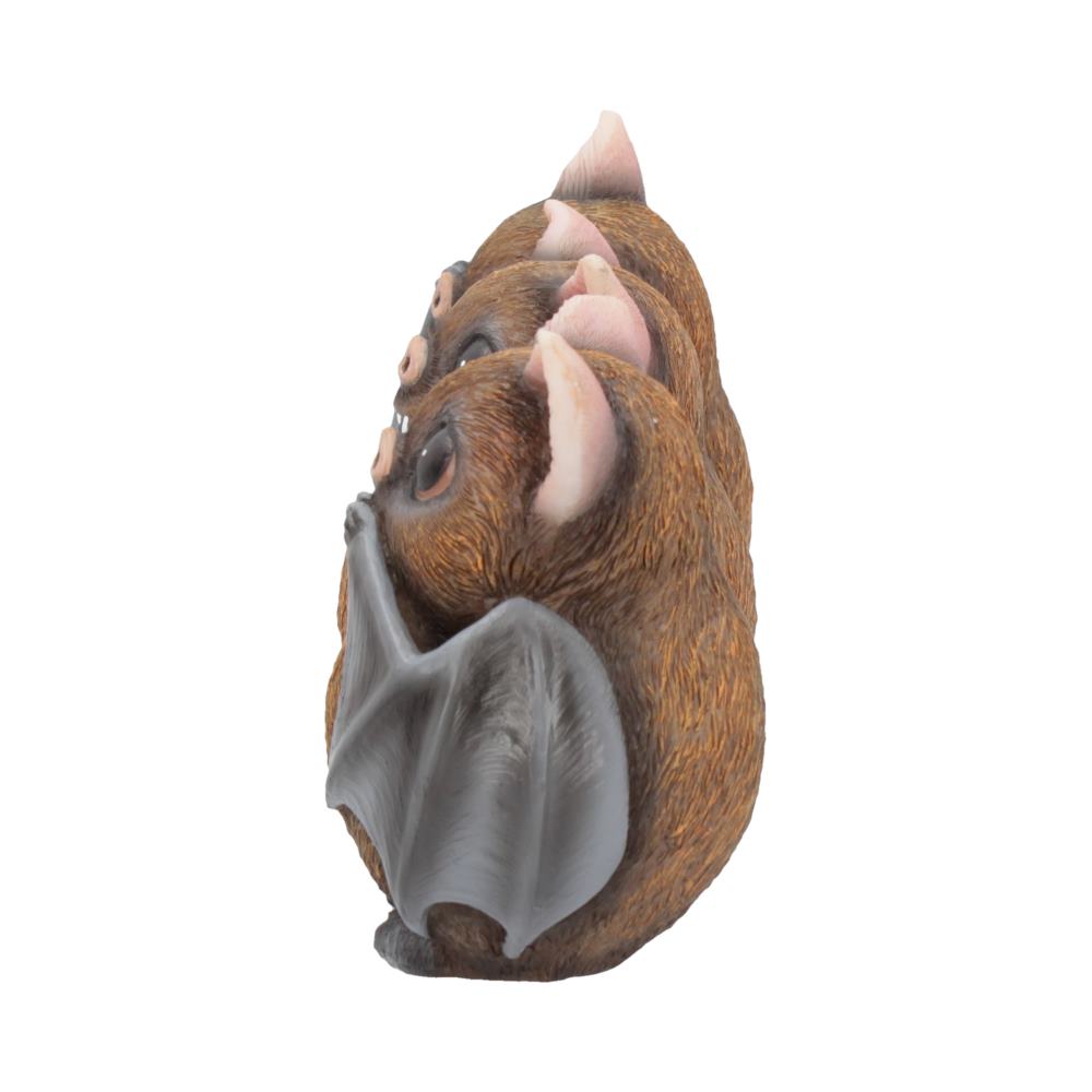 Nemesis Now Three Wise Bats Figurines 8.5cm - Figurines Small (Under 15cm) at Gift Moments