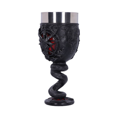 Baphomet Sabbatic Goat Diety Goblet 16cm - Goblets & Chalices at Gift Moments