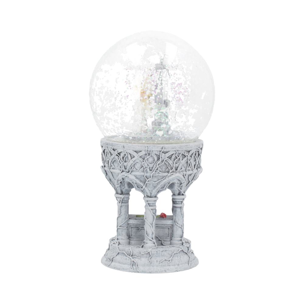 Only Love Remains Angelic Snowglobe Anne Stokes 18.5cm - Snow Globes at Gift Moments