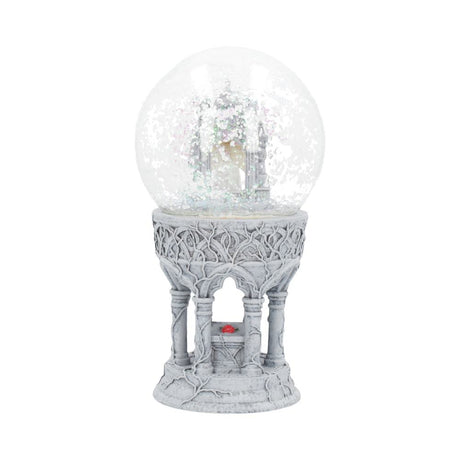 Only Love Remains Angelic Snowglobe Anne Stokes 18.5cm - Snow Globes at Gift Moments