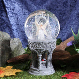 Only Love Remains Angelic Snowglobe Anne Stokes 18.5cm - Snow Globes at Gift Moments