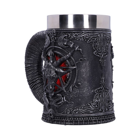 Baphomet Sabatic Goat Diety Tankard 16.5cm - Tankards at Gift Moments