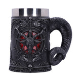 Baphomet Sabatic Goat Diety Tankard 16.5cm Default Title - Tankards at Gift Moments