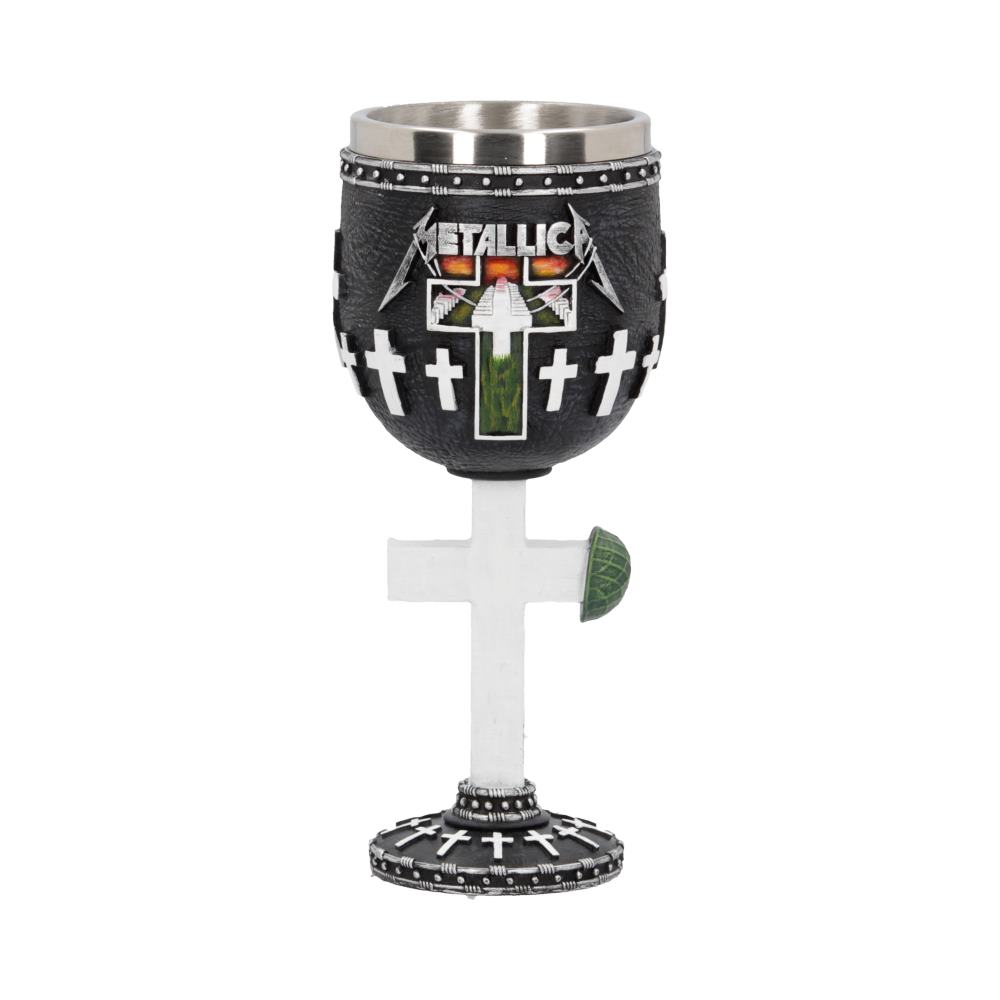 Metallica Master of Puppets Goblet Album Wine Glass - Goblets & Chalices at Gift Moments