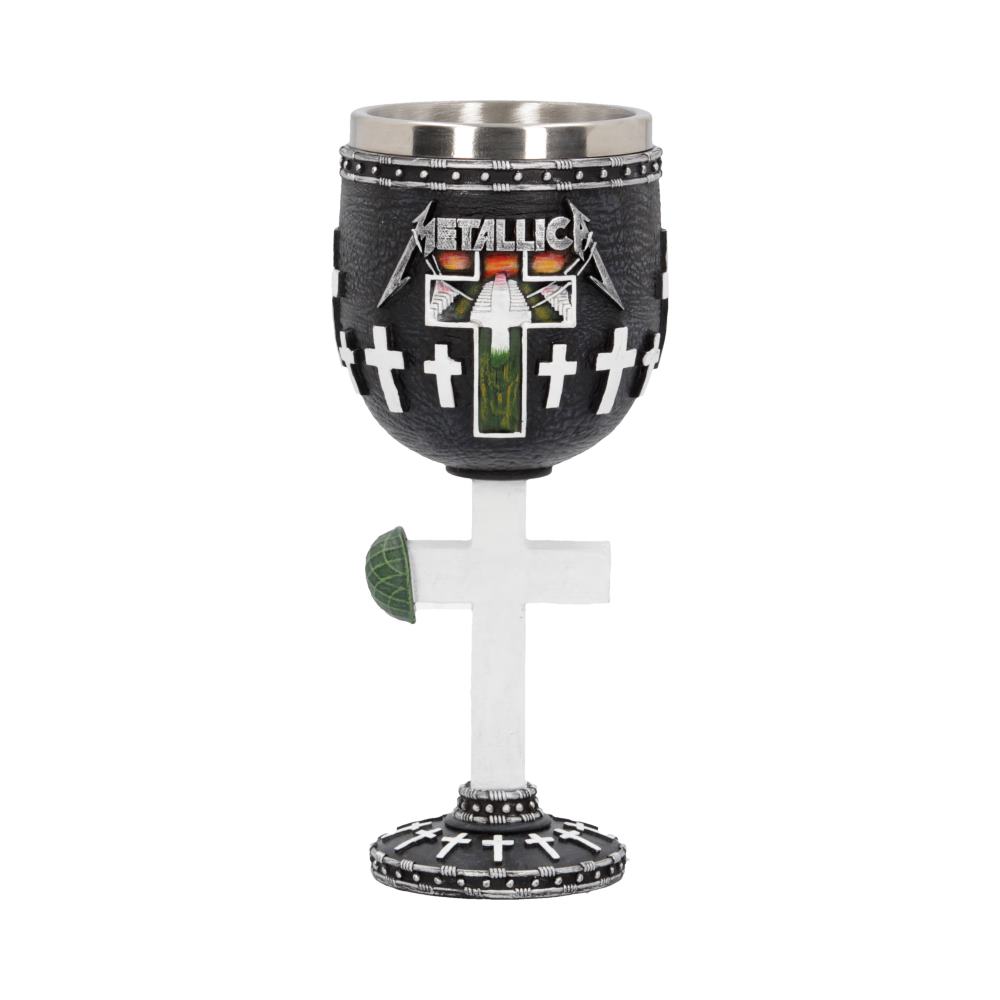 Metallica Master of Puppets Goblet Album Wine Glass Default Title - Goblets & Chalices at Gift Moments