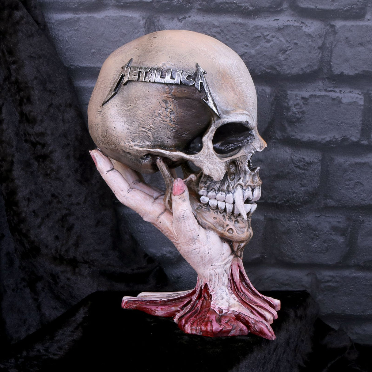 Metallica Sad but True Pushead Skull Figurine - Figures & Collectables at Gift Moments