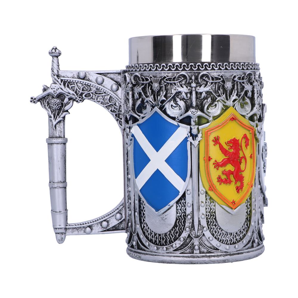 Tankard of the Brave Scottish Shield Mug - Tankards at Gift Moments