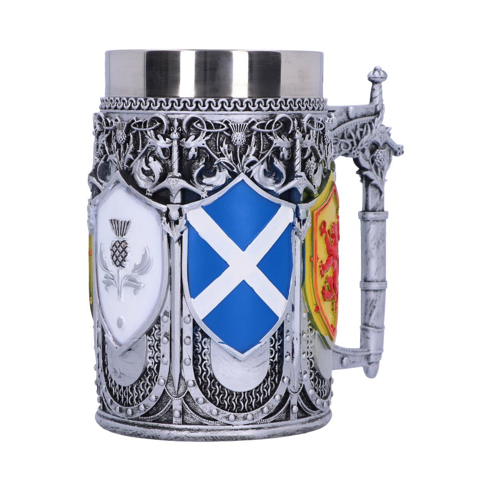 Tankard of the Brave Scottish Shield Mug - Tankards at Gift Moments