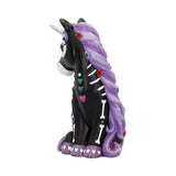 Sugarcorn Black Day of the Dead Skeleton Unicorn Figurine - Figures & Collectables at Gift Moments