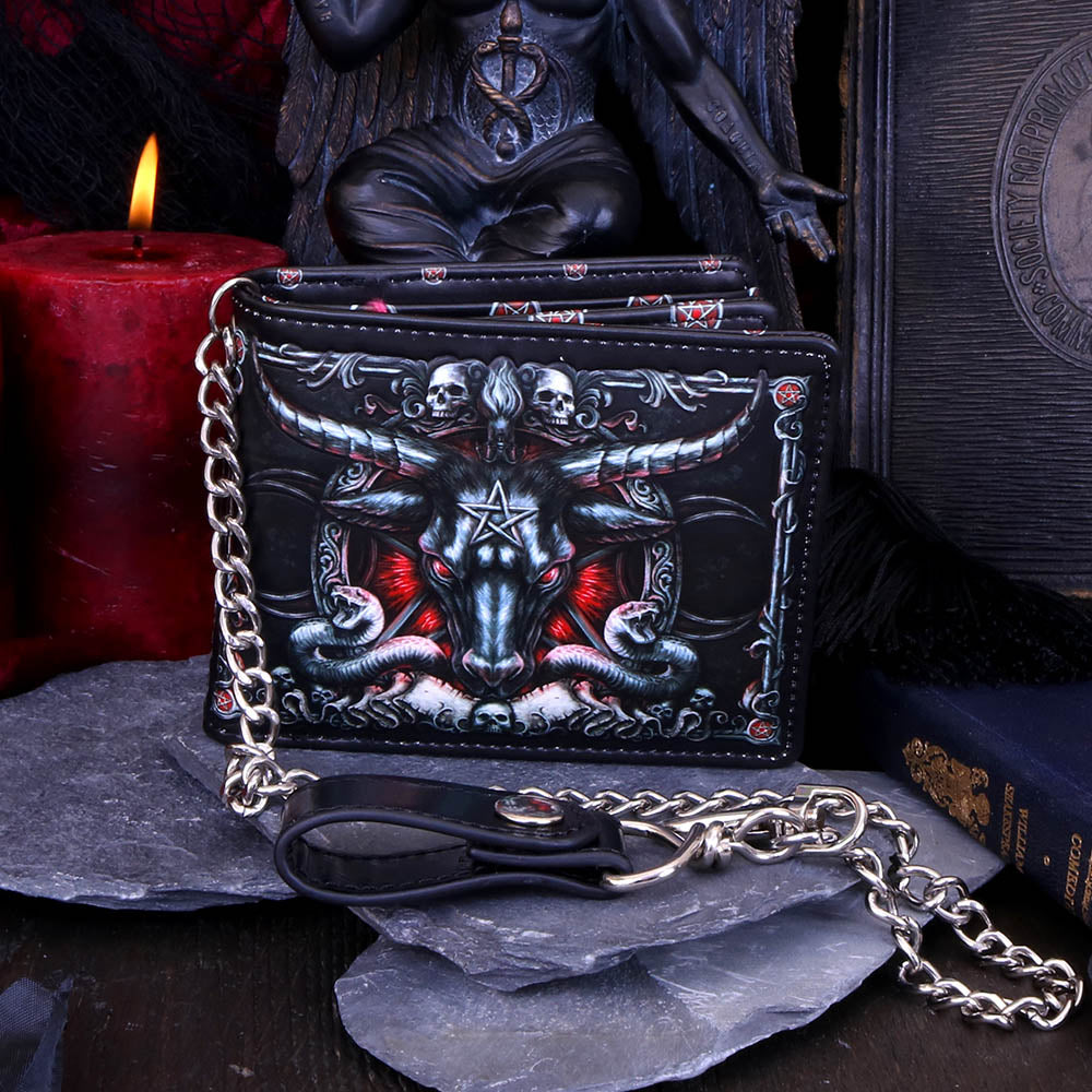 Exclusive Triple Horn Baphomet Walllet - Wallets at Gift Moments