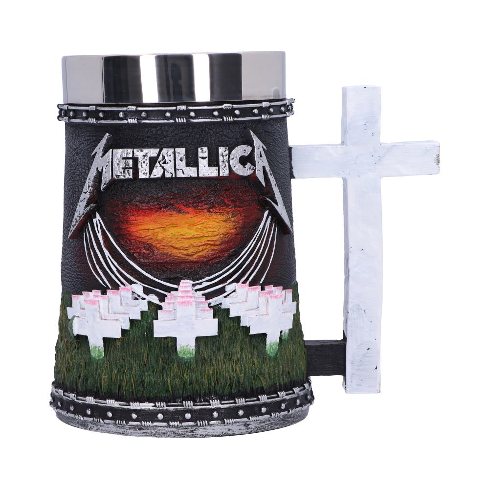 Metallica Master of Puppets Album Tankard Default Title - Tankards at Gift Moments