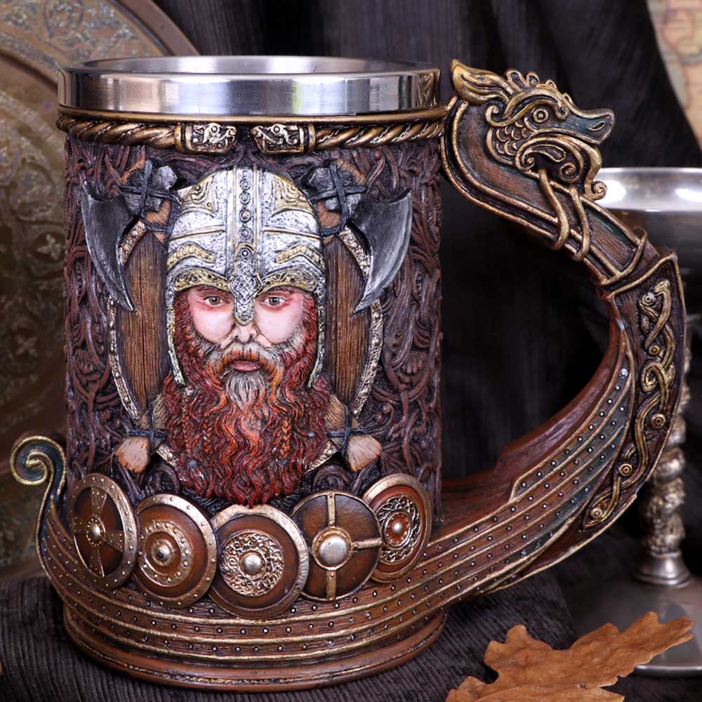 Drakkar Viking Dragon Boat Tankard - Tankards at Gift Moments