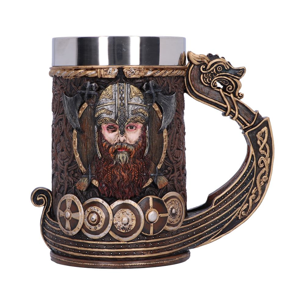 Drakkar Viking Dragon Boat Tankard Default Title - Tankards at Gift Moments