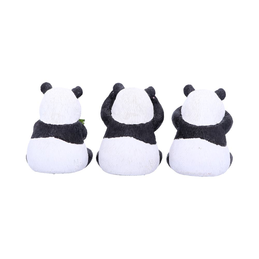 Three Wise Pandas Bear Ornaments - Figures & Collectables at Gift Moments