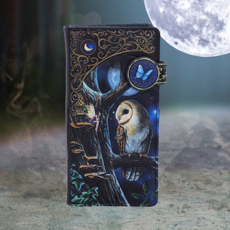 Lisa Parker Fairy and Owl Embossed Purse - Purses at Gift Moments