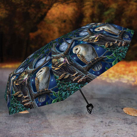 Fairy and Owl Umbrella by Lisa Parker - Umbrellas at Gift Moments