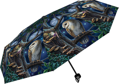 Fairy and Owl Umbrella by Lisa Parker Default Title - Umbrellas at Gift Moments