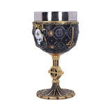 Ghost Papa Emeritus III Gold Goblet: 3 - Goblets & Chalices By Ghost