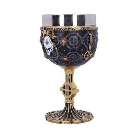 Licensed Ghost Papa Emeritus III Gold Goblet - Goblets & Chalices at Gift Moments