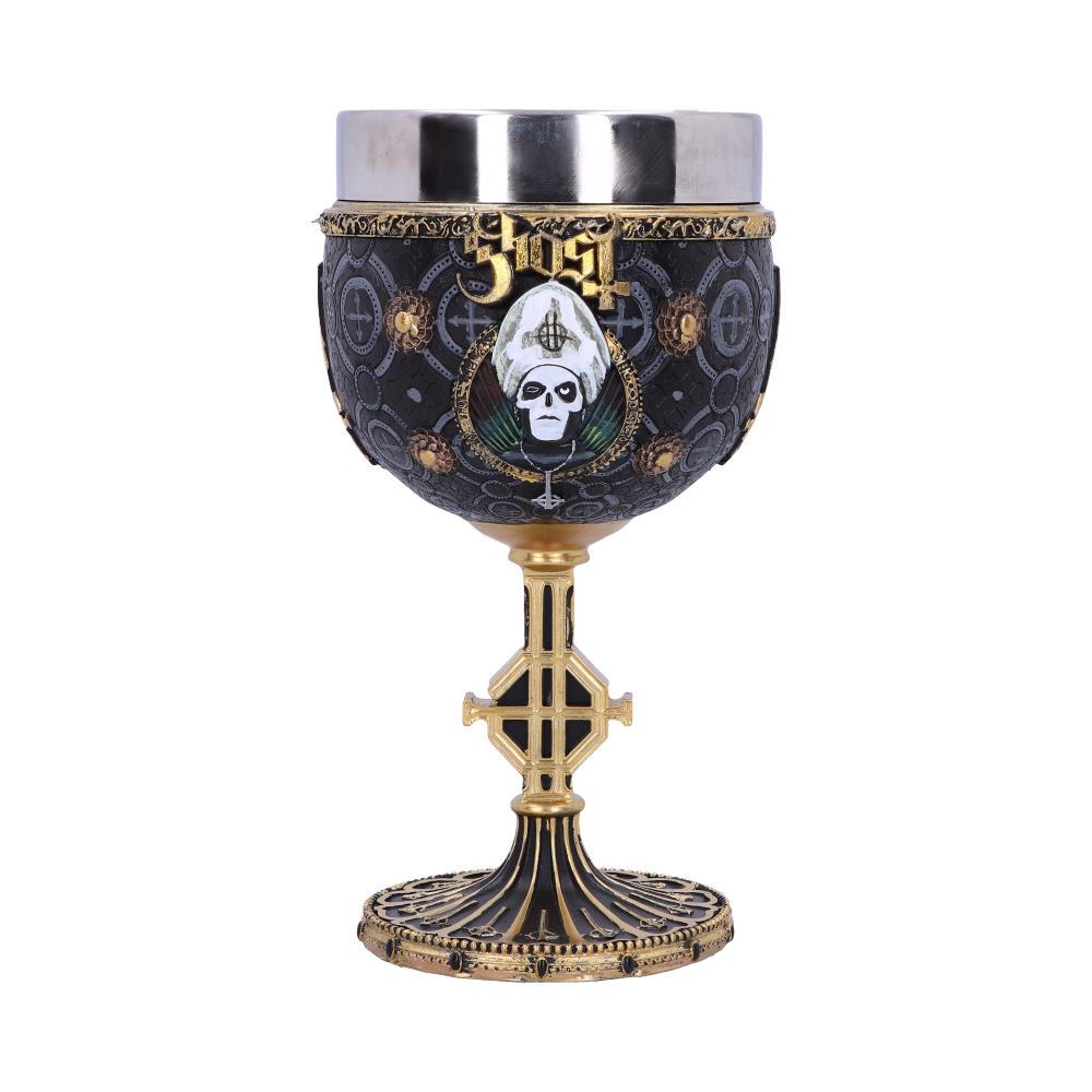 Ghost Papa Emeritus III Gold Goblet: 2 - Goblets & Chalices By Ghost