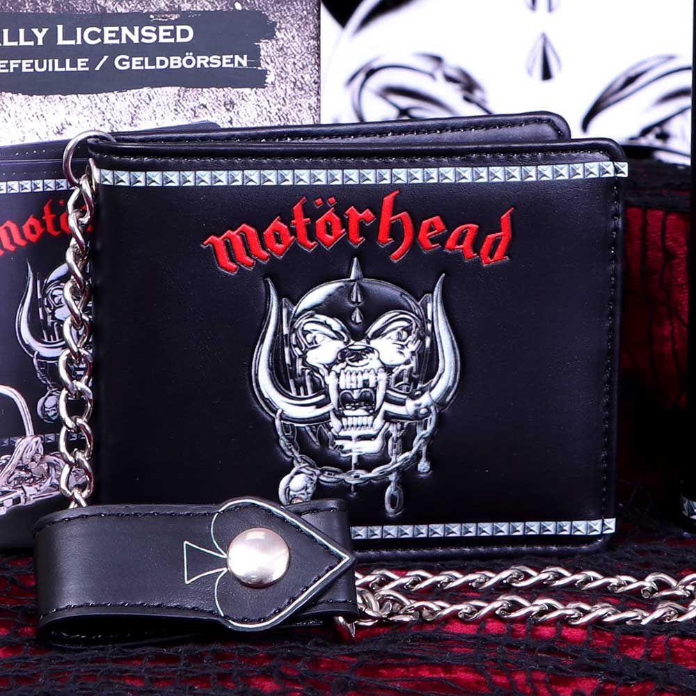 Motorhead Embossed War Pig Ace of Spades Wallet - Wallets at Gift Moments