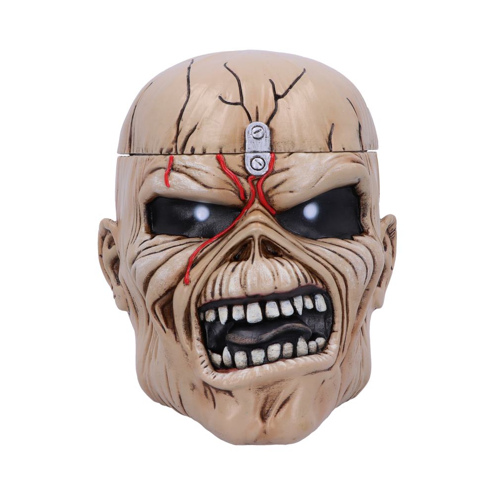 Iron Maiden Eddie The Trooper Head Trinket Box Default Title - Trinket Boxes at Gift Moments