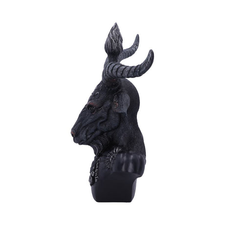 Celestial Black and Silver Baphomet Bust - Figures & Collectables at Gift Moments