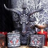 Celestial Black and Silver Baphomet Bust - Figures & Collectables at Gift Moments