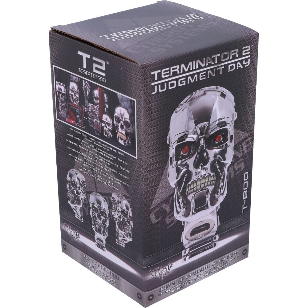 T-800 Terminator 2 Judgement Day T2 Head Bottle Opener - Bottle Openers at Gift Moments