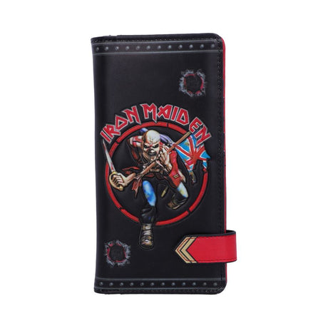 Iron Maiden Eddie Trooper Embossed Purse Default Title - Purses at Gift Moments