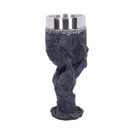 Baphomet's Grasp Horror Hand Goblet Glass - Goblets & Chalices at Gift Moments