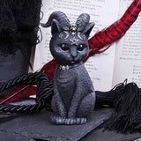 Pawzuph Horned Occult Cat Figurine - Figures & Collectables at Gift Moments