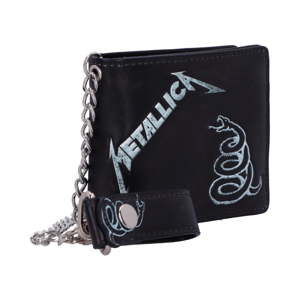 Metallica Black Album Wallet with Chain - Wallets at Gift Moments