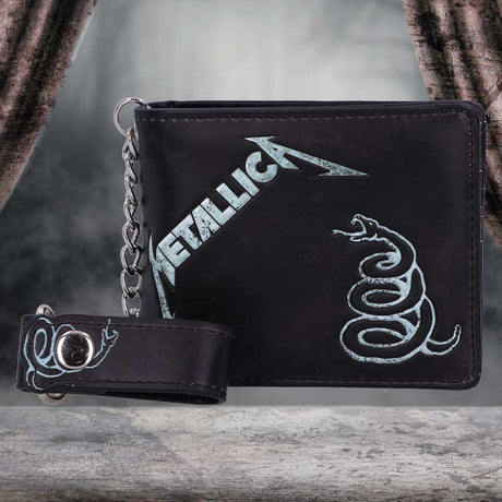 Metallica Black Album Wallet with Chain - Wallets at Gift Moments