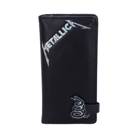 Metallica Black Album Embossed Wallet Purse Default Title - Purses at Gift Moments