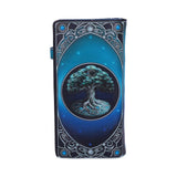 Tree of Life Pagan Moon Embossed Purse - Purses at Gift Moments