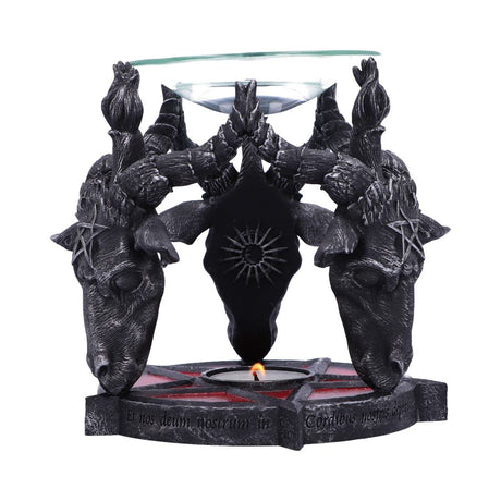 Occult Baphomet Head Oil Burner - Oil Burner at Gift Moments