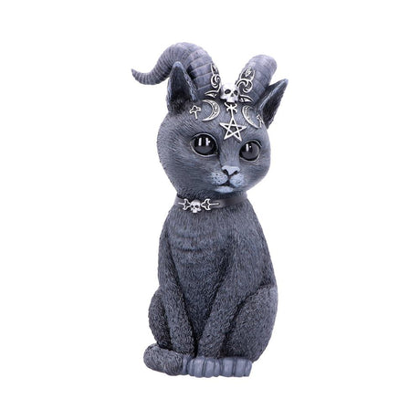 Large Pawzuph Horned Occult Cat Figurine Default Title - Figures & Collectables at Gift Moments