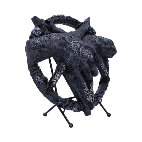 Hold of Baphomet Hand Free Standing Plaque - Wall Hanging Sculptures at Gift Moments