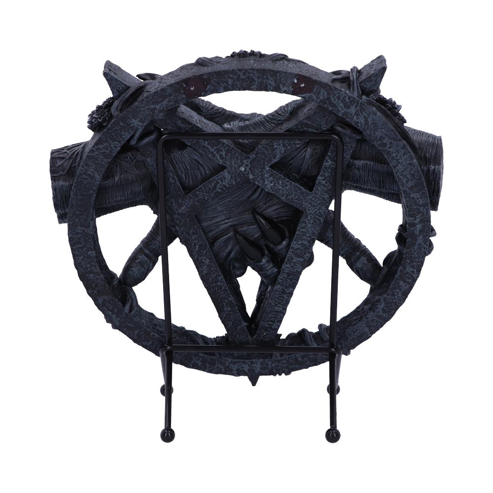 Hold of Baphomet Hand Free Standing Plaque - Wall Hanging Sculptures at Gift Moments