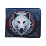 Lisa Parker Guardian of the Fall White Autumn Wolf Wallet Default Title - Wallets at Gift Moments