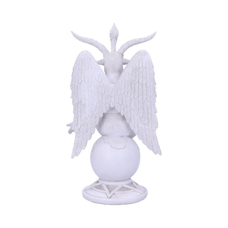 Dark Lord 26cm White Baphomet Figurine - Figures & Collectables at Gift Moments