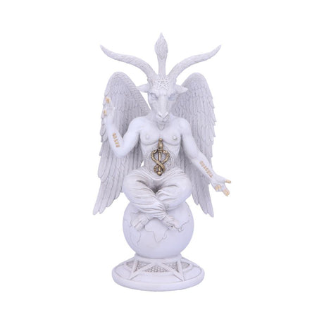 Dark Lord 26cm White Baphomet Figurine Default Title - Figures & Collectables at Gift Moments