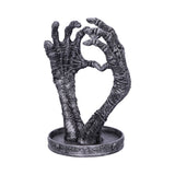 Gothic Mummified Love Heart Hands Jewellery Dish Holder - Figures & Collectables at Gift Moments