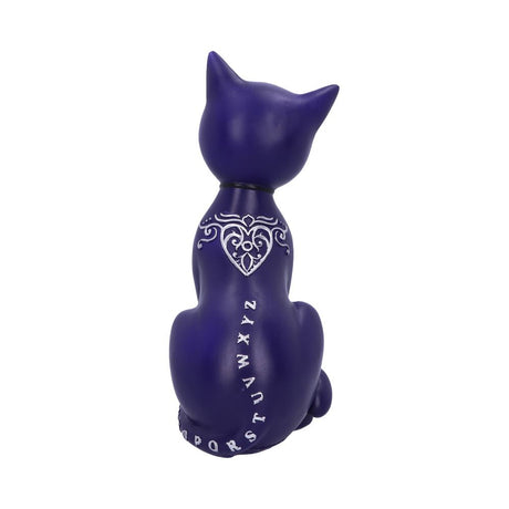 Purple Mystic Kitty 26cm Ouija Cat Figurine - Figures & Collectables at Gift Moments