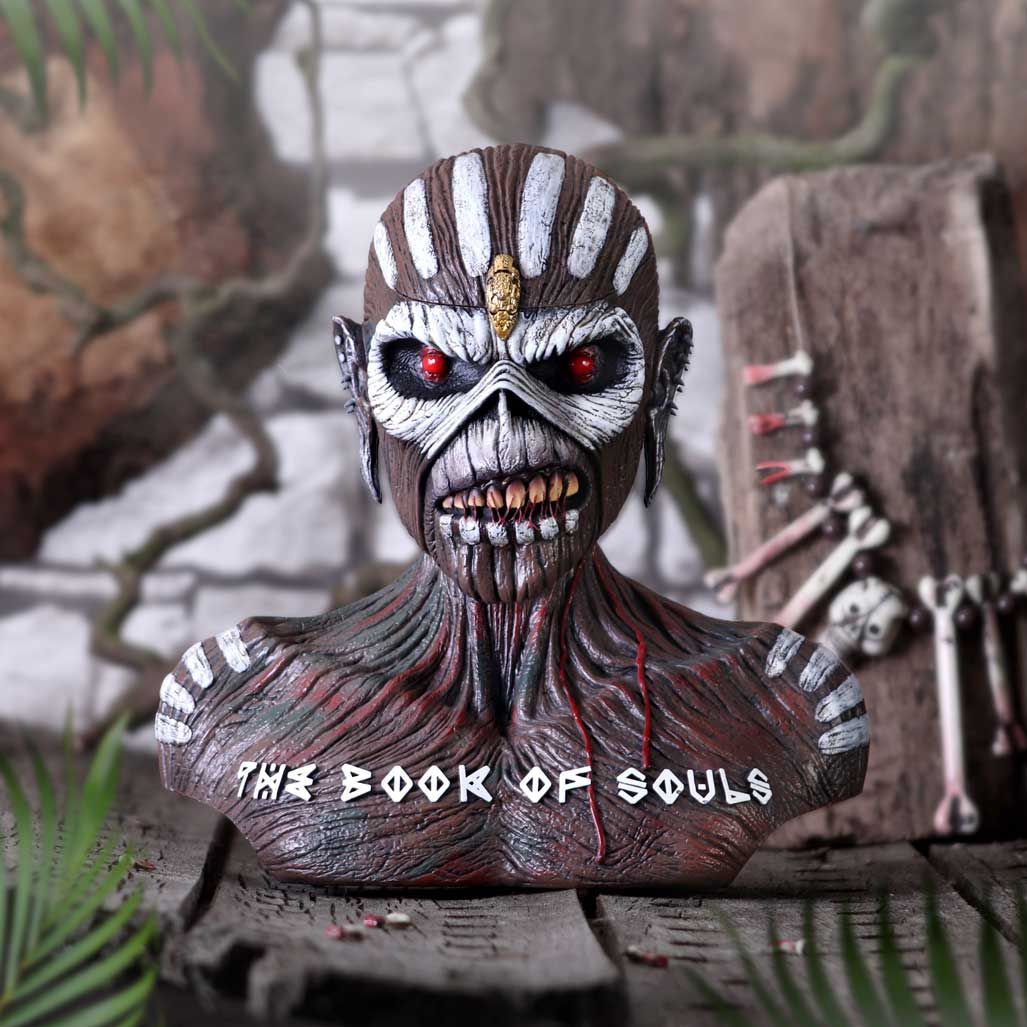 Iron Maiden Book of Souls Eddie Bust Box - Storage at Gift Moments