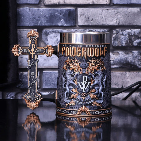 Powerwolf Metal is Religion Rock Band Tankard - Tankards at Gift Moments