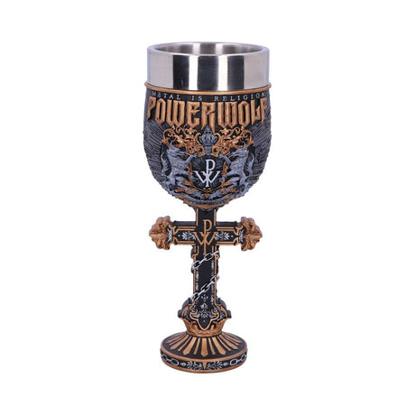 Powerwolf Metal is Religion Rock Band Goblet Default Title - Goblets & Chalices at Gift Moments